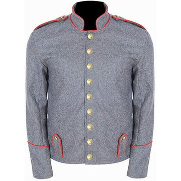 CW Richmond Depot 1 And Northern Virginia Style Shell Jacket With Artillery Red Piping - biznimart